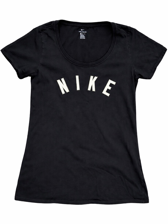 Nike Tops - Nike Black White Graphic Tee Womens M Athleisure Workout